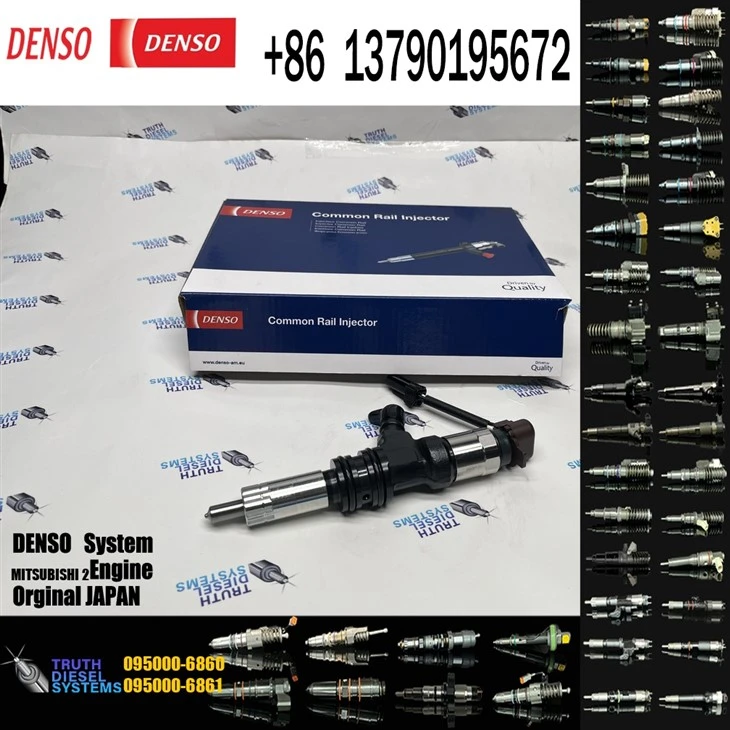 DENSO befecskendező szelep MITSUBISHI 2 095000-6860 ME304627 Üzemanyag-befecskendező Mitsubishi 6M60 6M60-T1 6M60T motorhoz DENSO kiváló minőségű, Kínában gyártott eredeti, új befecskendező szelephez
